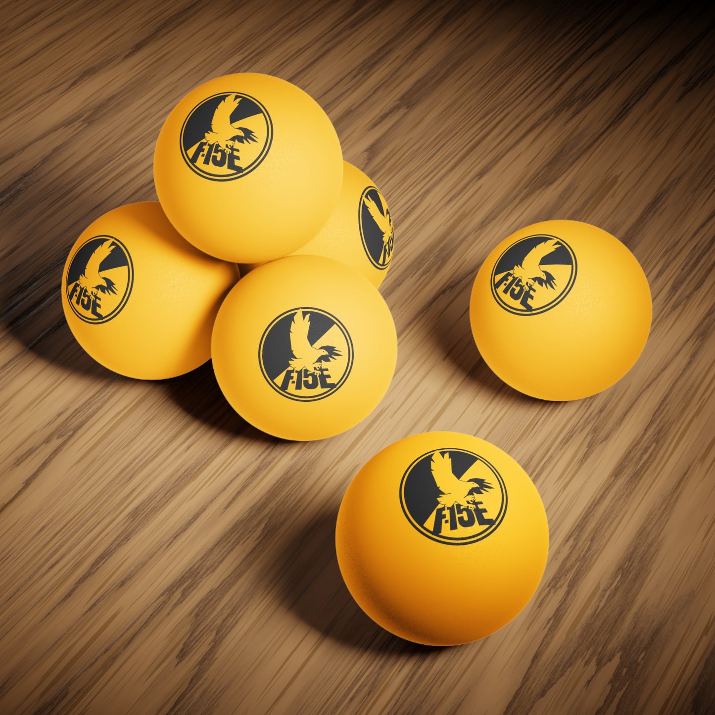F-15E Day/Night Ping Pong Balls, 6 pcs, White or Orange