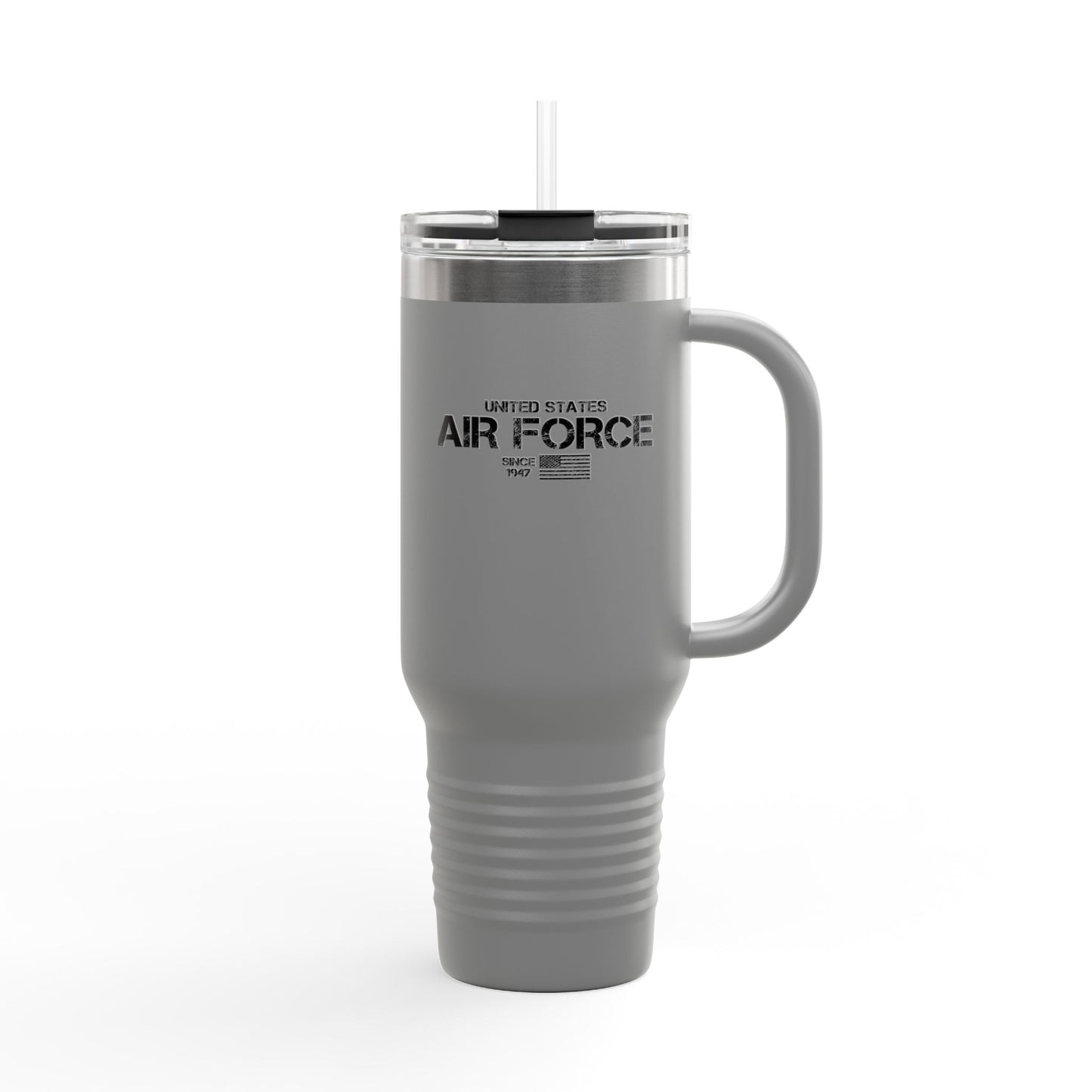 Adventure-Ready Travel Mug, 40oz, USAF, Multiple Color Options