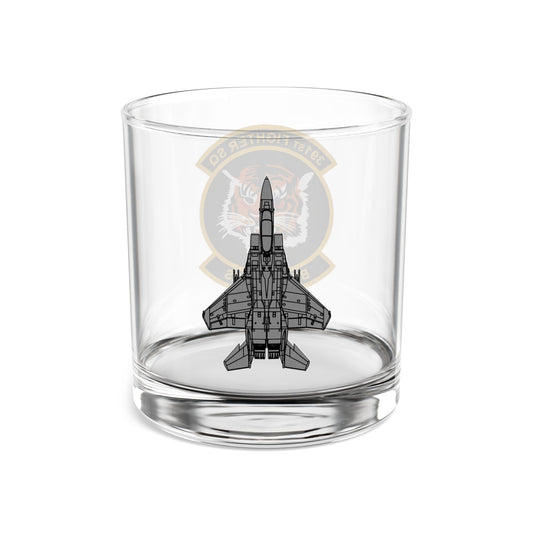 391FS "Bold Tigers" Rocks Glass, 10oz with F-15E