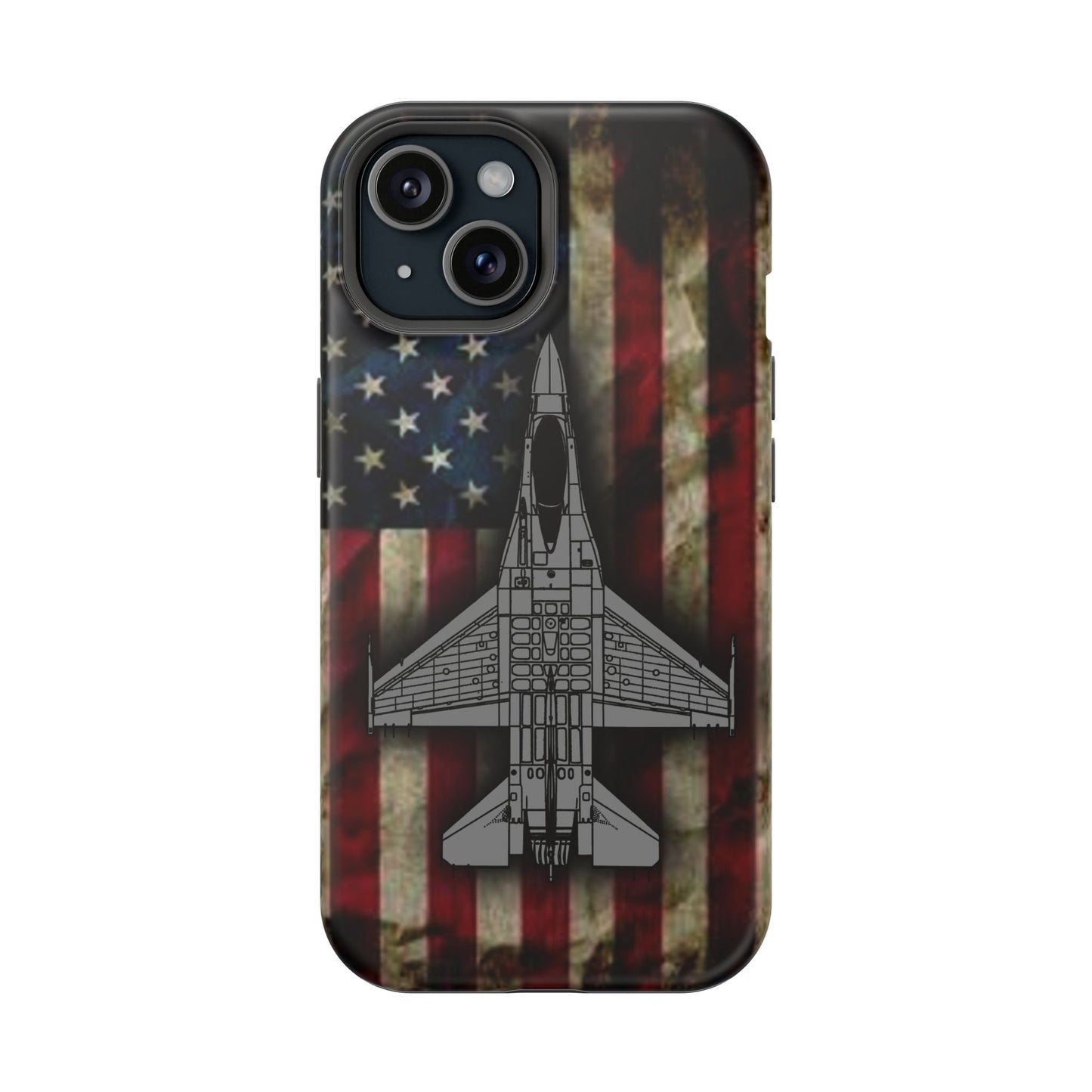 F-16 Old Glory Magnetic Tough Cases for iPhone