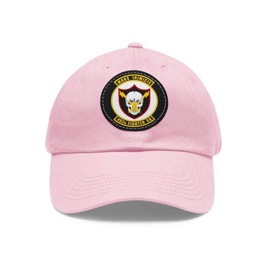 493FS Grim Reapers Leather Patch Hat, Multiple Colors