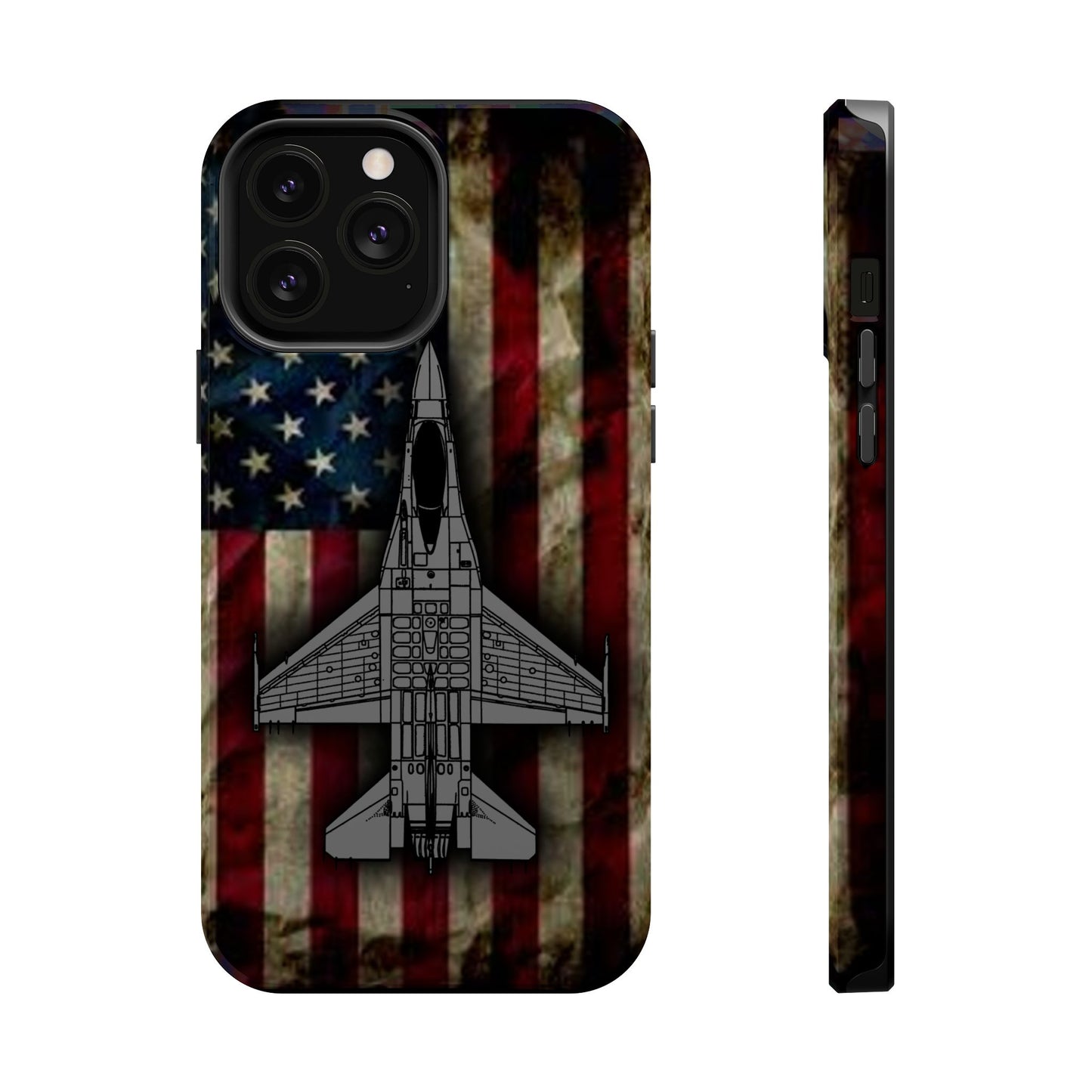 F-16 Old Glory Magnetic Tough Cases for iPhone