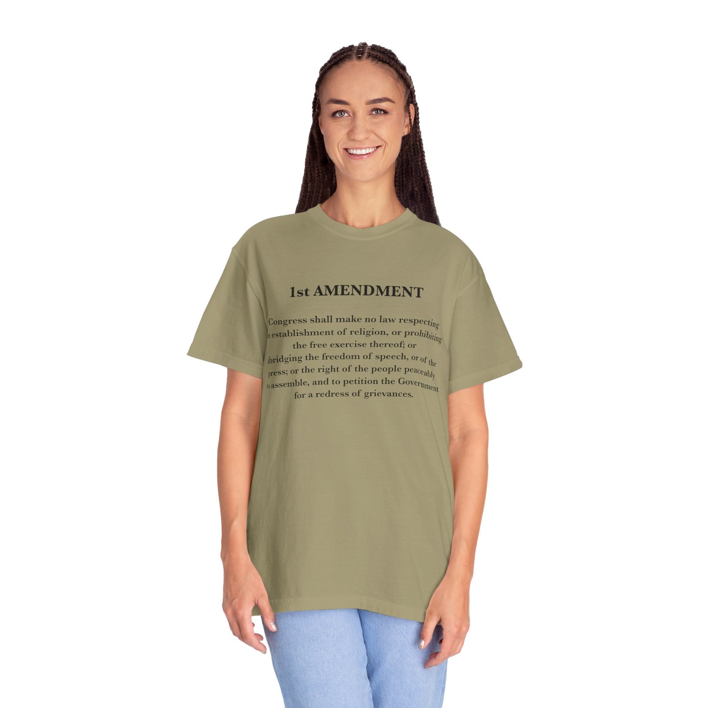 1st Amendment Comfort Colors Unisex T-Shirt, Casual Wear