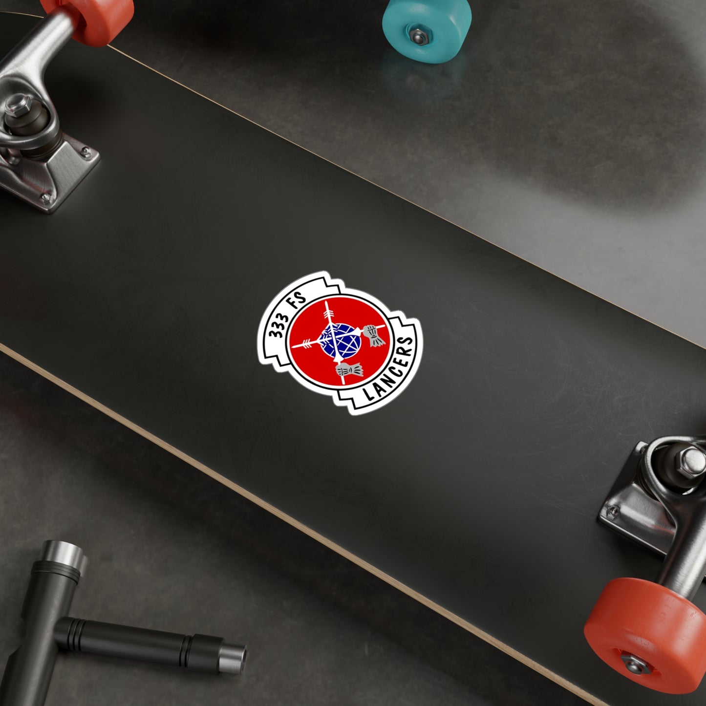 333FS "Lancers" Vinyl Decal, Indoor/Outdoor, 4 Sizes Available