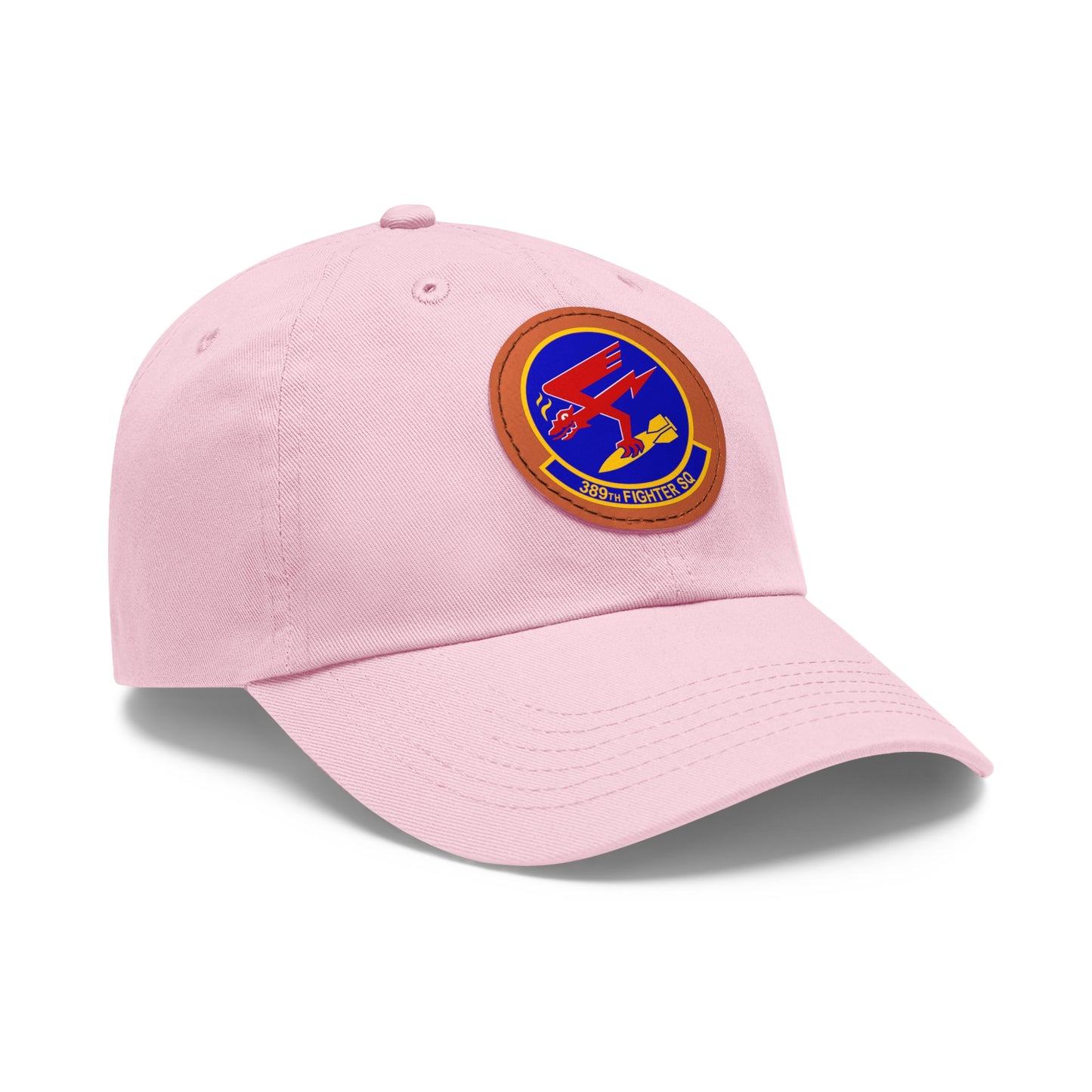 389FS T-Bolts Leather Patch Hat, Multiple Colors