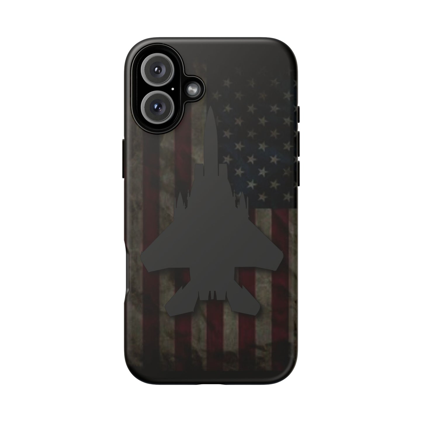 F-15E Silhouette Old Glory Tough Cases for iPhone, Samsung, Google