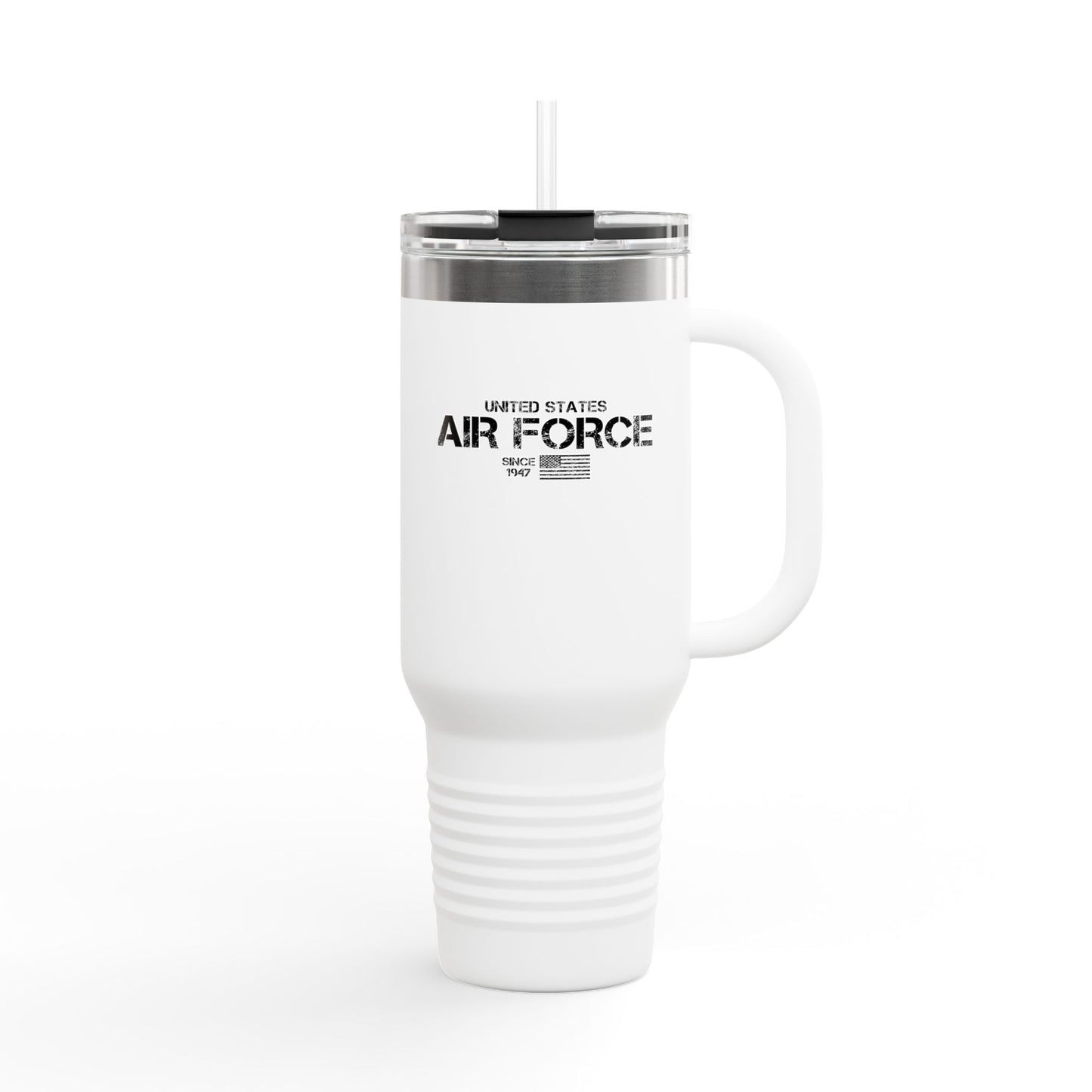 Adventure-Ready Travel Mug, 40oz, USAF, Multiple Color Options
