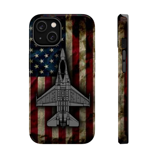 F-16 Old Glory Magnetic Tough Cases for iPhone