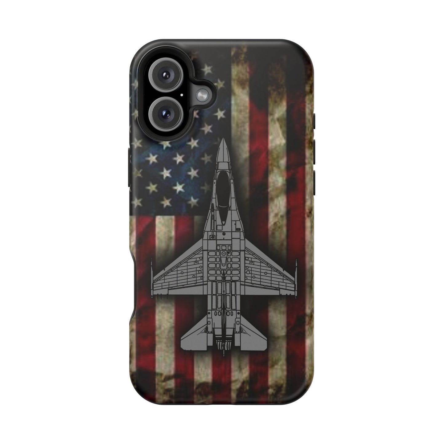 F-16 Old Glory Magnetic Tough Cases for iPhone