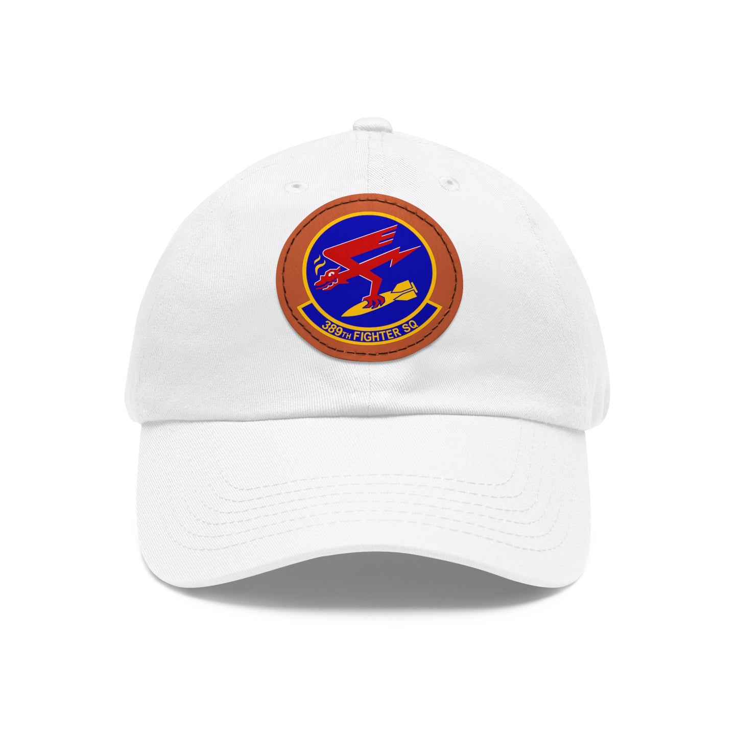389FS T-Bolts Leather Patch Hat, Multiple Colors