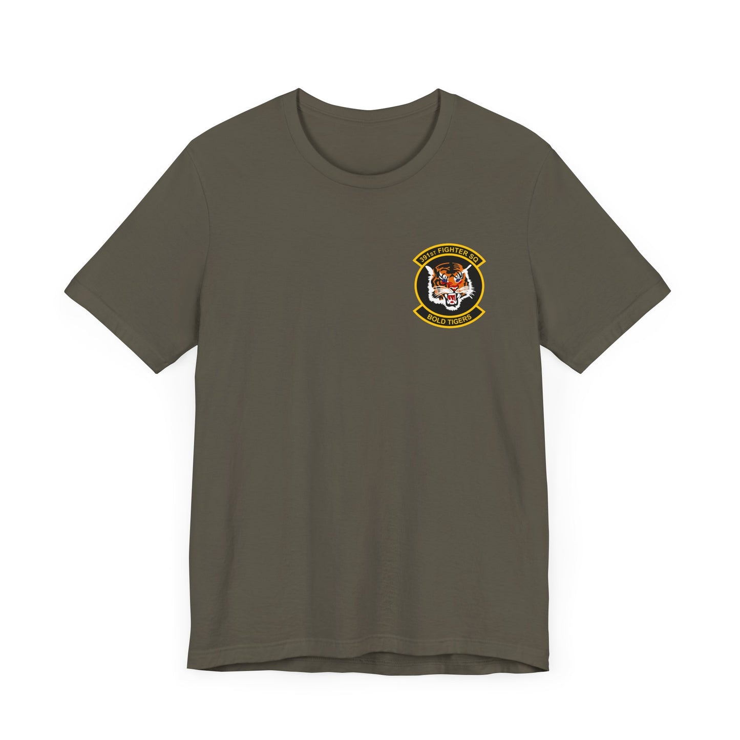 391FS Bold Tigers Unisex Jersey Short Sleeve Tee, Multiple Colors