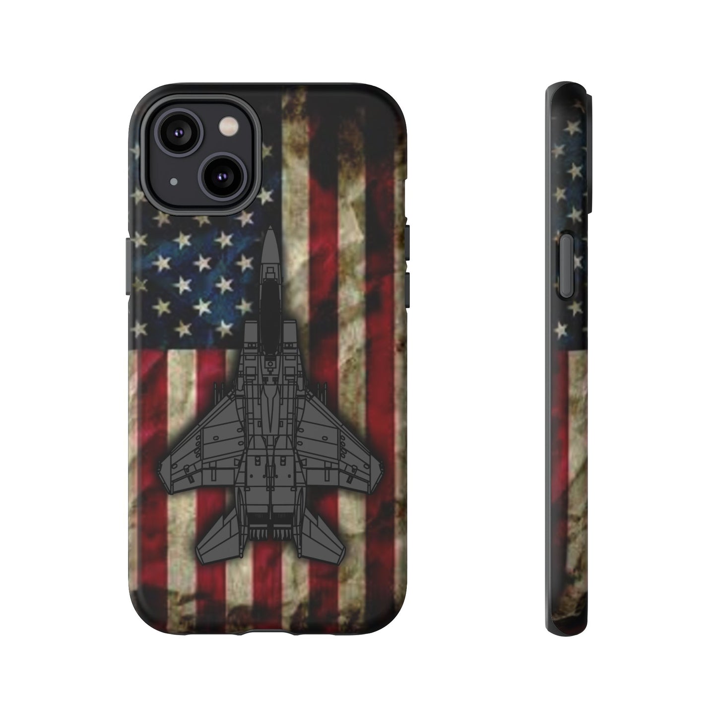 F-15E Old Glory Tough Cases for iPhone, Samsung, Google