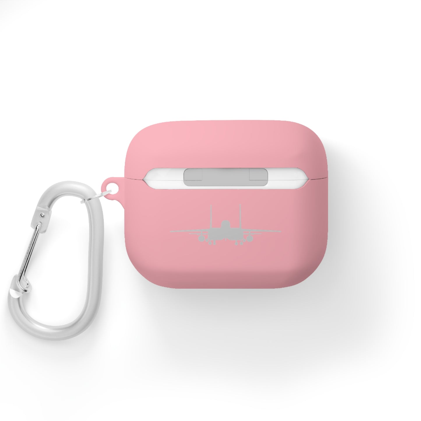 AirPods and AirPods Pro Case Cover, 333FS with F-15E Front Silhouette on Back