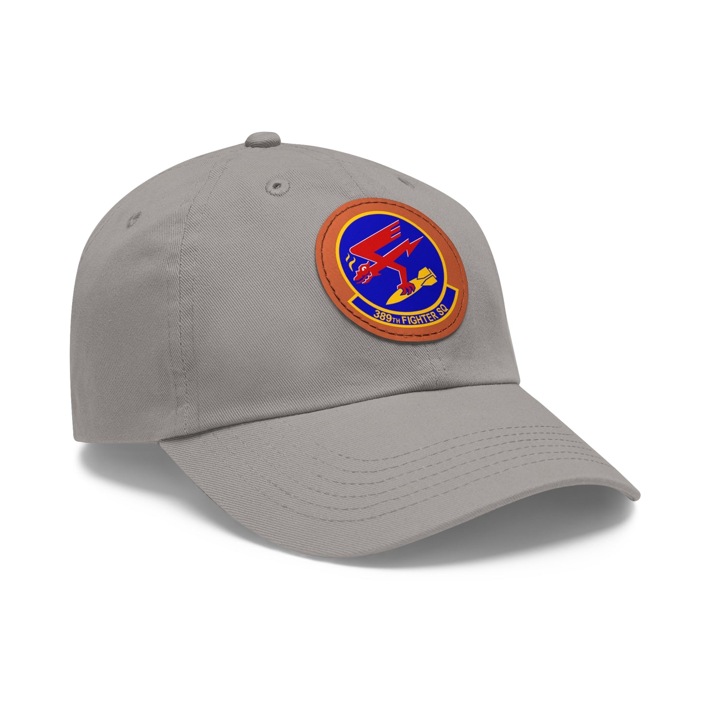 389FS T-Bolts Leather Patch Hat, Multiple Colors