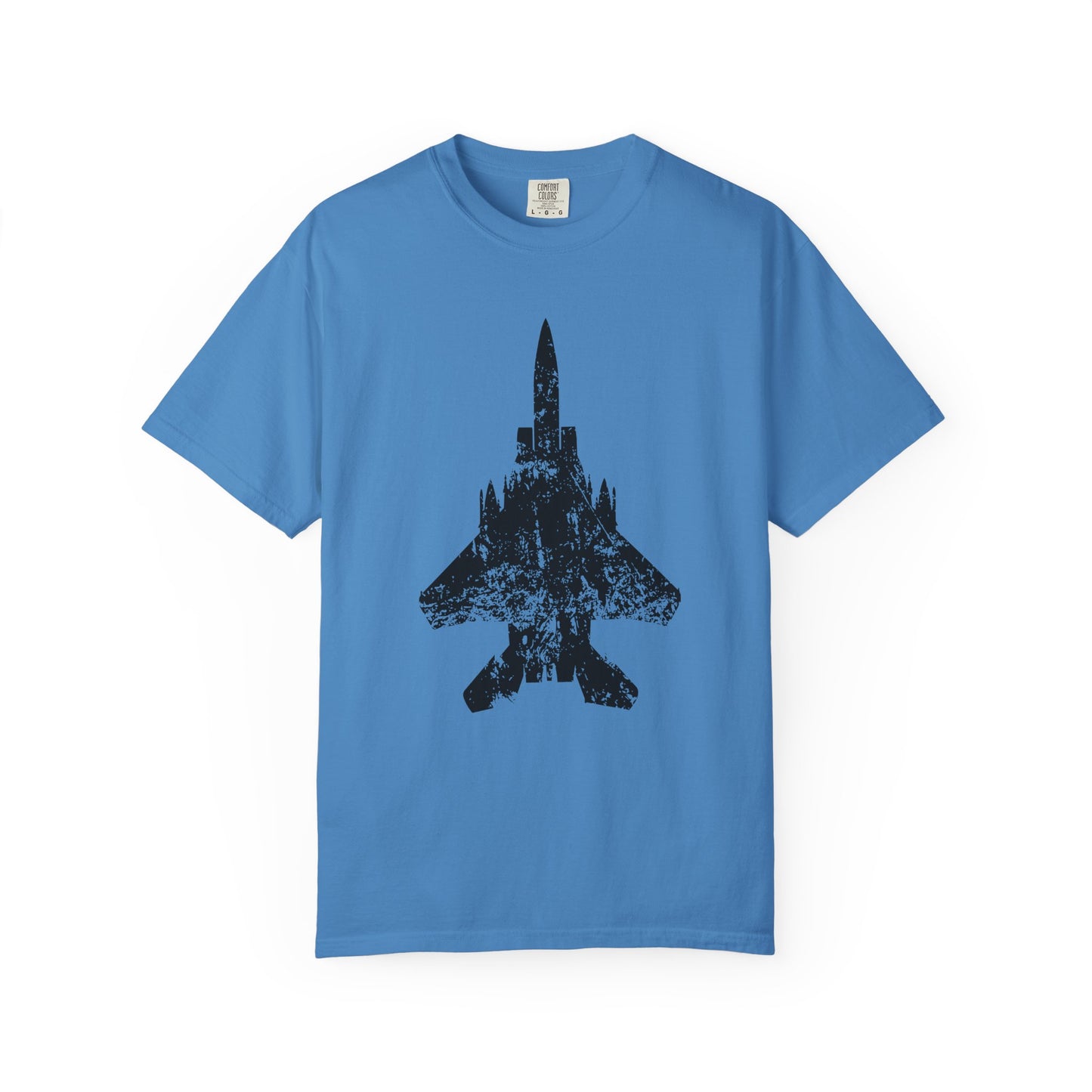F-15E Grunge Comfort Colors Unisex T-Shirt, Casual Wear, Gift for Pilots, Aviation Lovers, Travel Enthusiasts, Plane Spotting