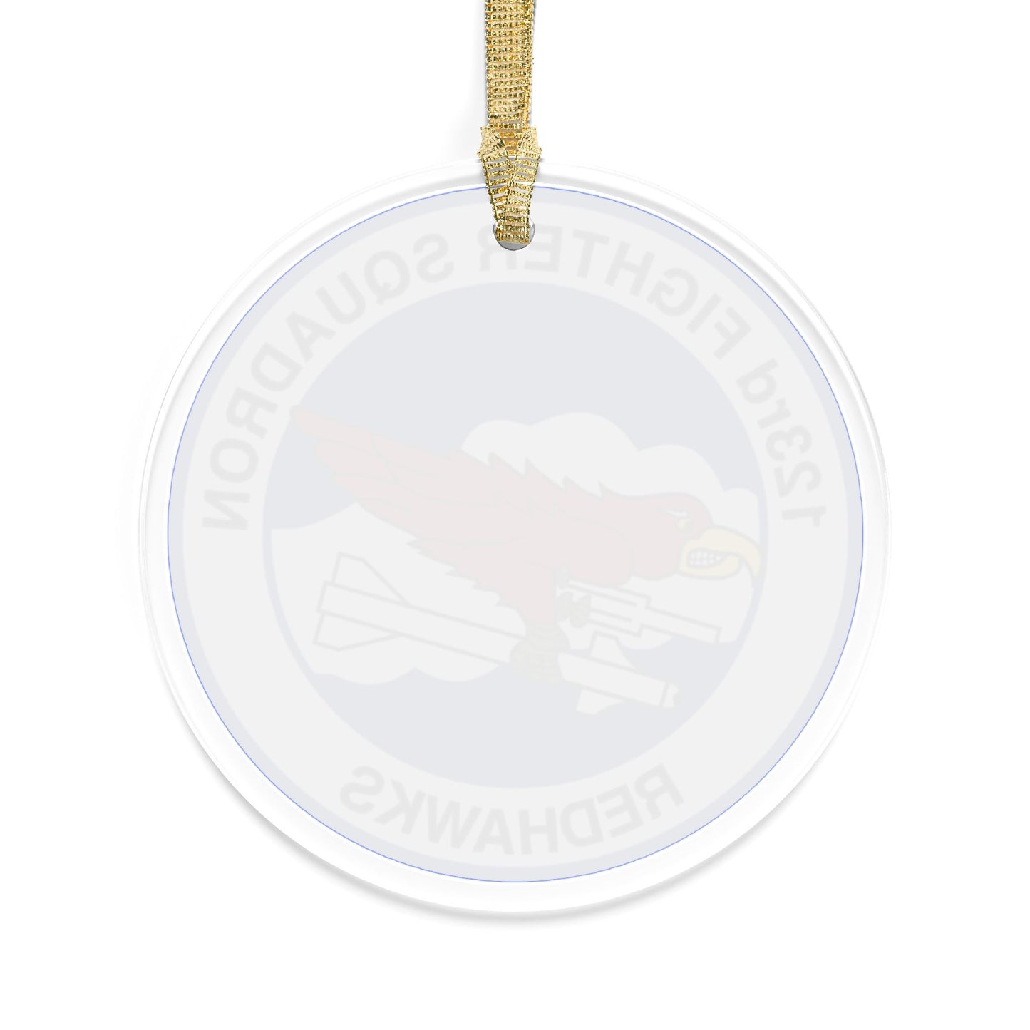 123FS "Redhawks" Acrylic Ornaments