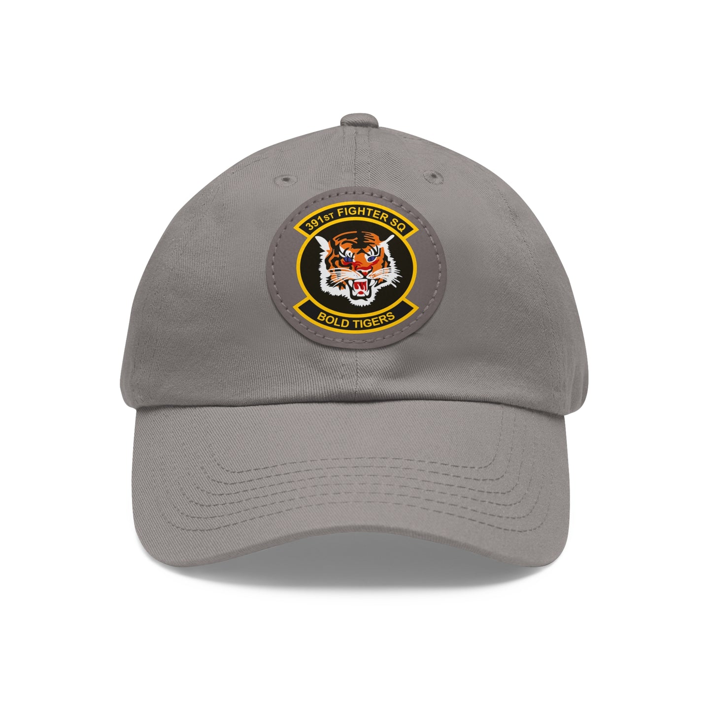 391FS Bold Tigers Leather Patch Hat, Multiple Colors
