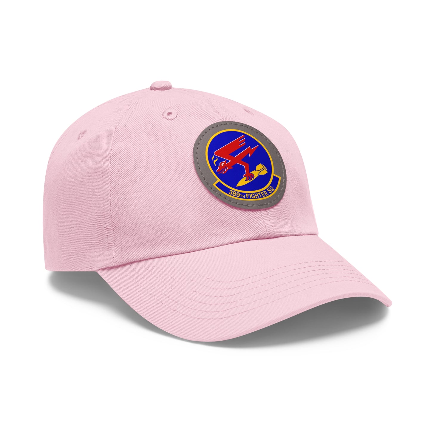 389FS T-Bolts Leather Patch Hat, Multiple Colors