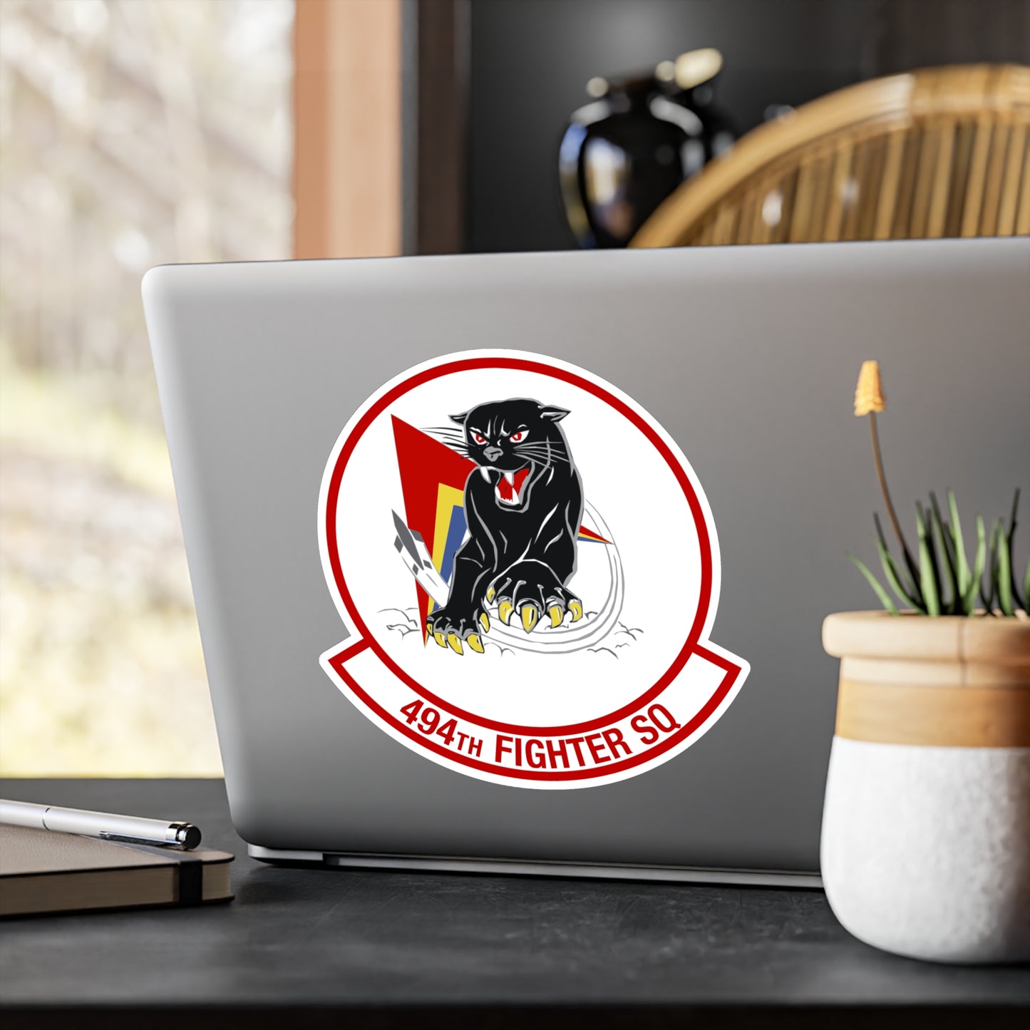 494FS "Panthers" Vinyl Decal, Indoor/Outdoor, 4 Sizes Available