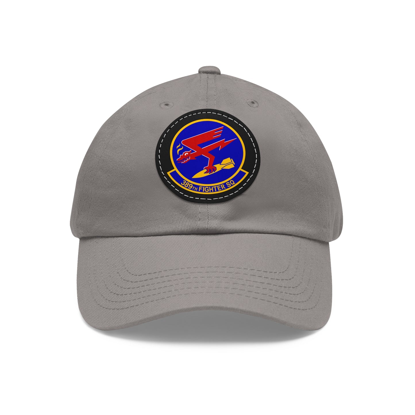 389FS T-Bolts Leather Patch Hat, Multiple Colors