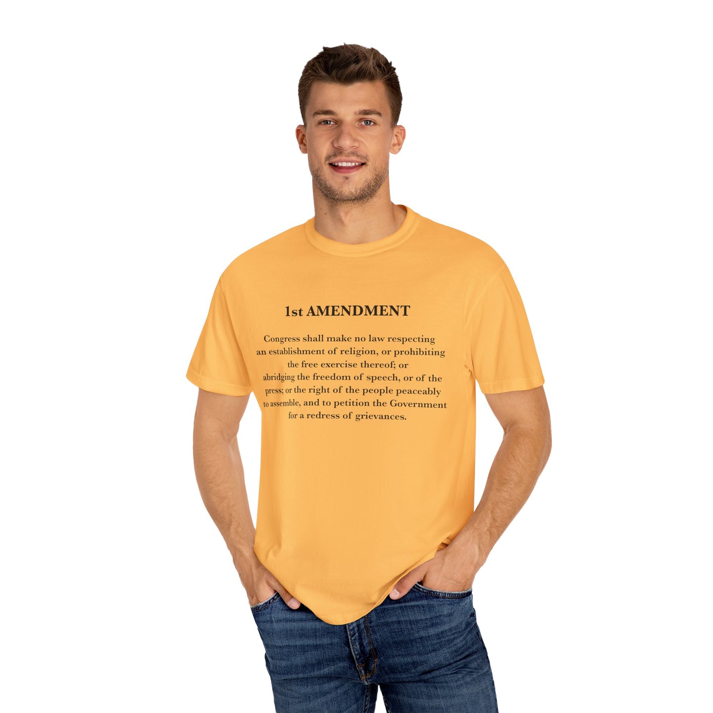 1st Amendment Comfort Colors Unisex T-Shirt, Casual Wear