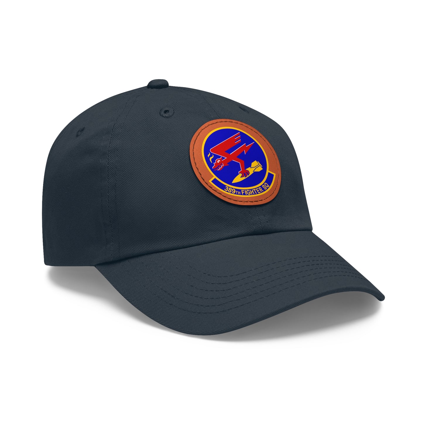 389FS T-Bolts Leather Patch Hat, Multiple Colors