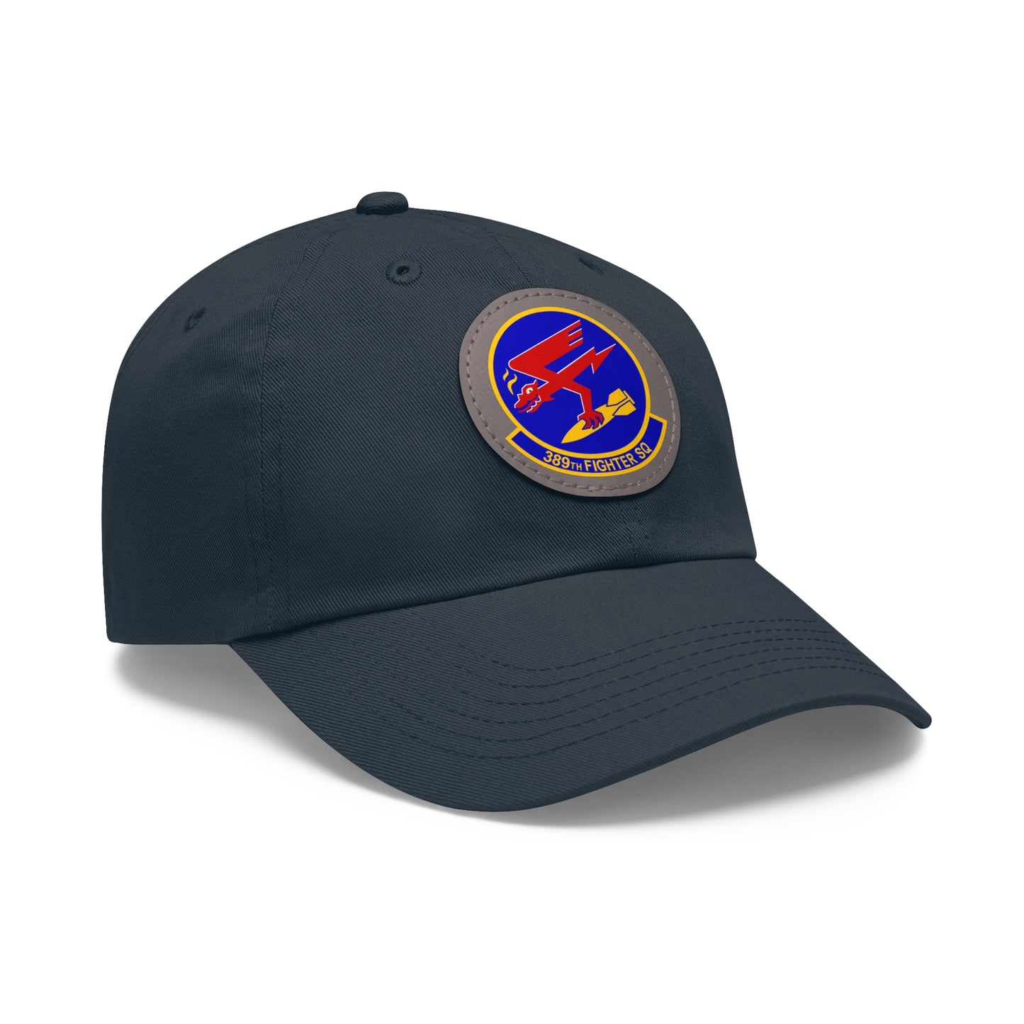 389FS T-Bolts Leather Patch Hat, Multiple Colors