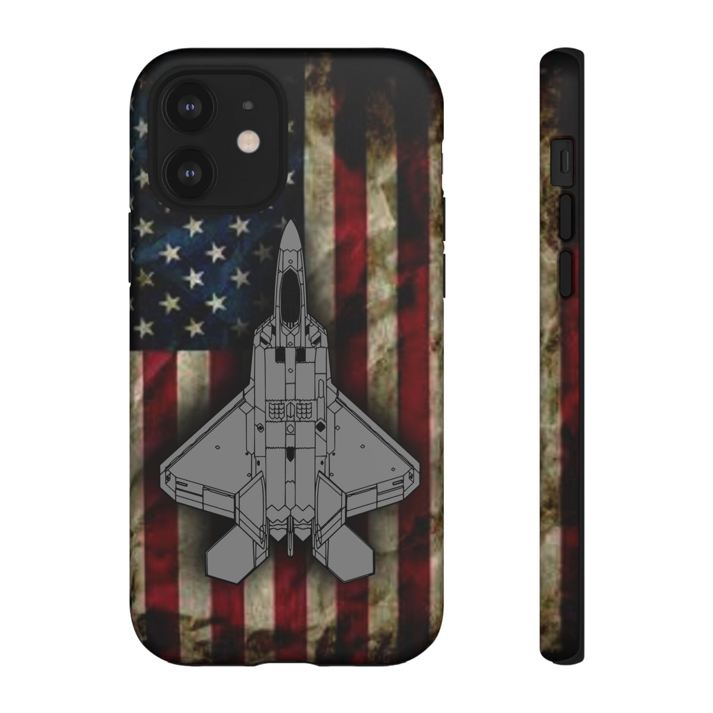 F-22 Old Glory Tough Cases for iPhone, Samsung, Google