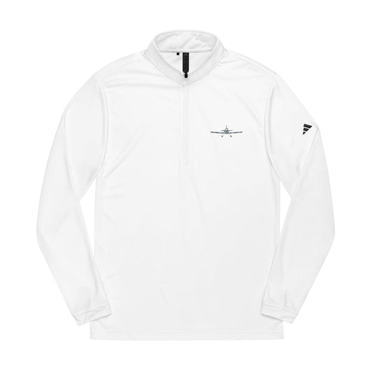 RV-8 Embroidered Adidas Quarter-Zip Pullover
