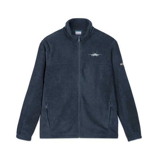 F-15E Nose-On Embroidered Columbia Fleece Jacket