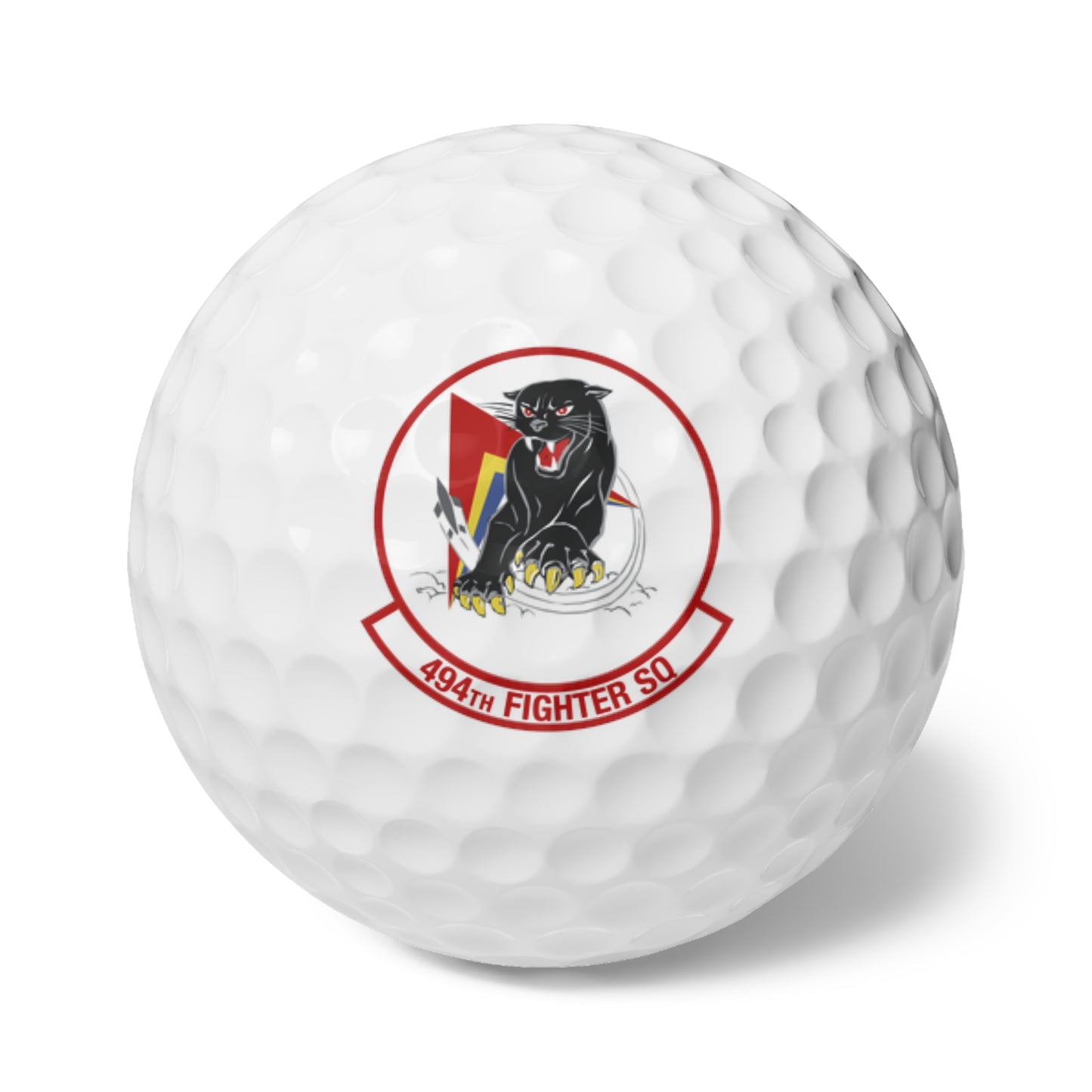 494FS "Panthers" Golf Balls, 6pcs