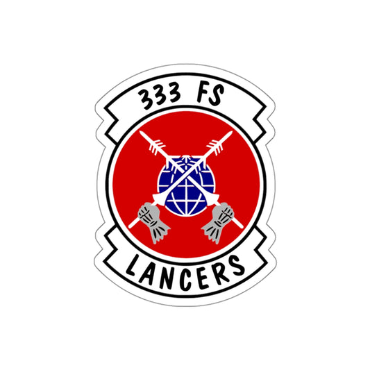 333FS Indoor/Outdoor Die-Cut Stickers, 3 Sizes Available