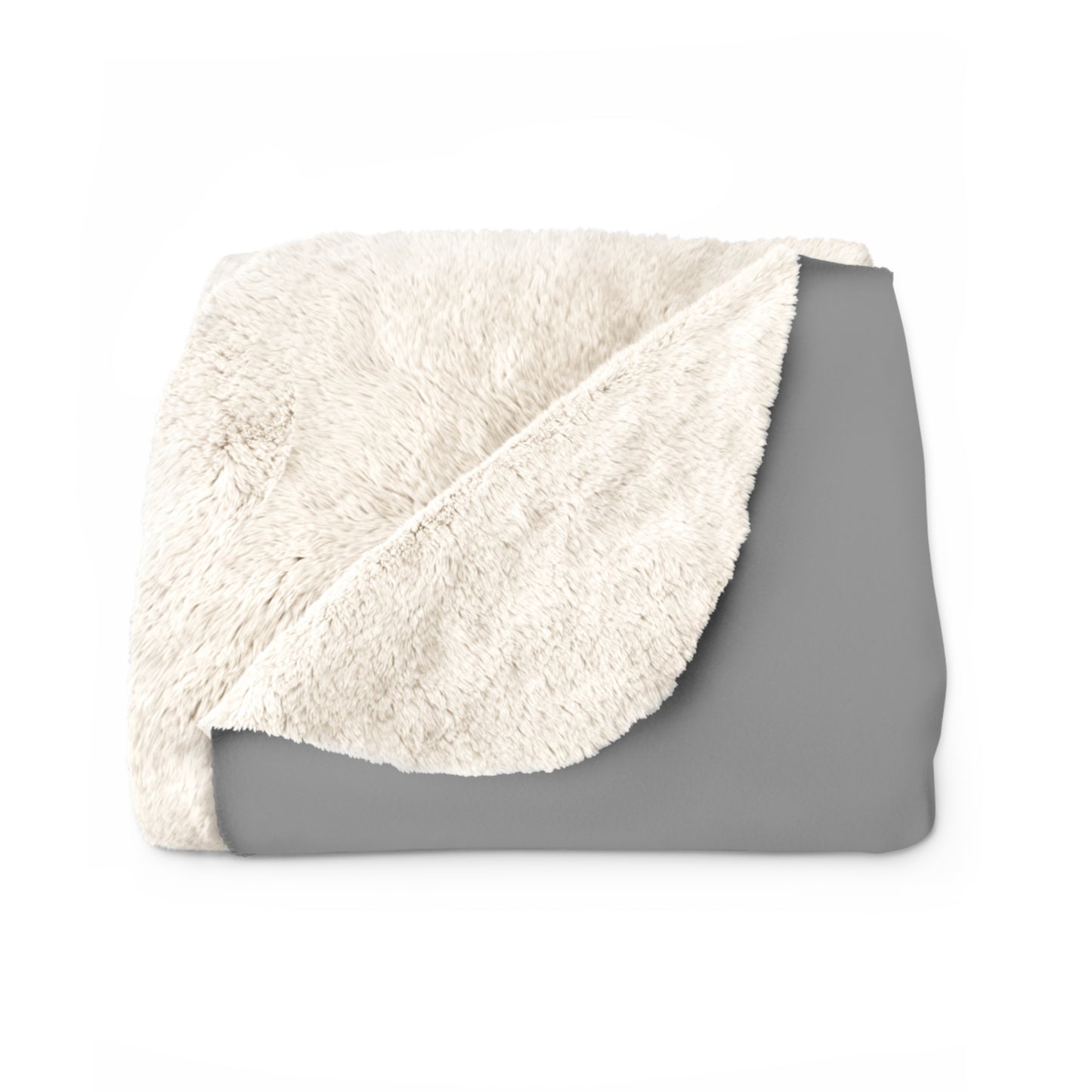 Grey Blanket with F-15E Silhouette Graphic