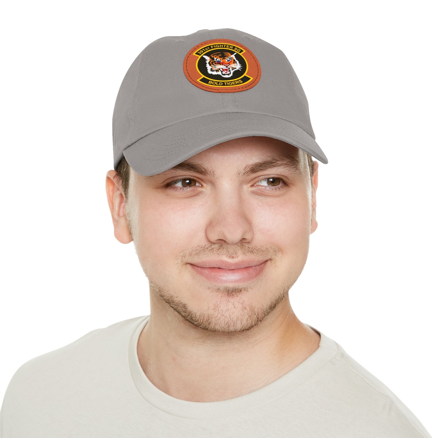 391FS Bold Tigers Leather Patch Hat, Multiple Colors