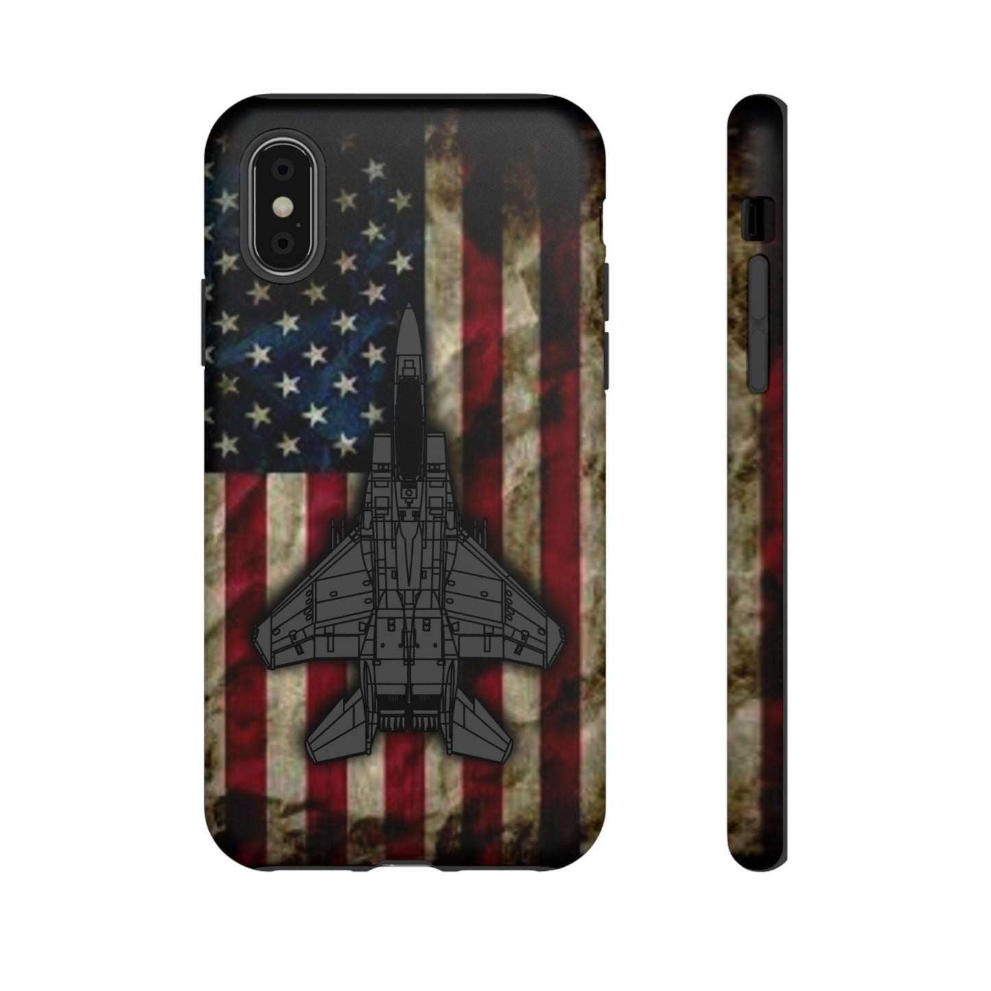 F-15E Old Glory Tough Cases for iPhone, Samsung, Google