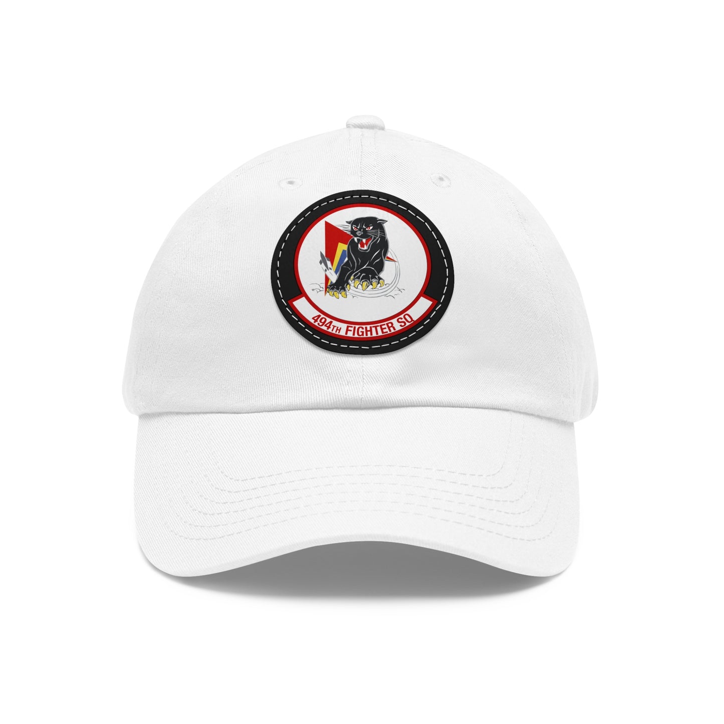 494FS Panthers Leather Patch Hat, Multiple Colors