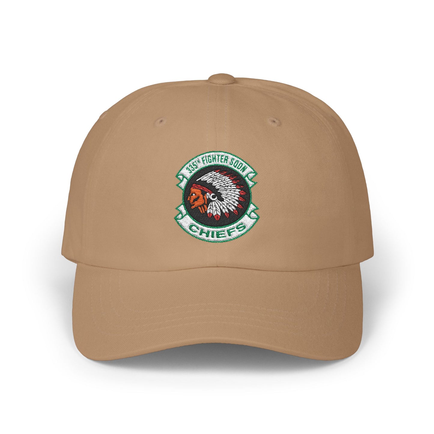 335th Fighter Squadron Classic Embroidered Hat, Multiple Color Options