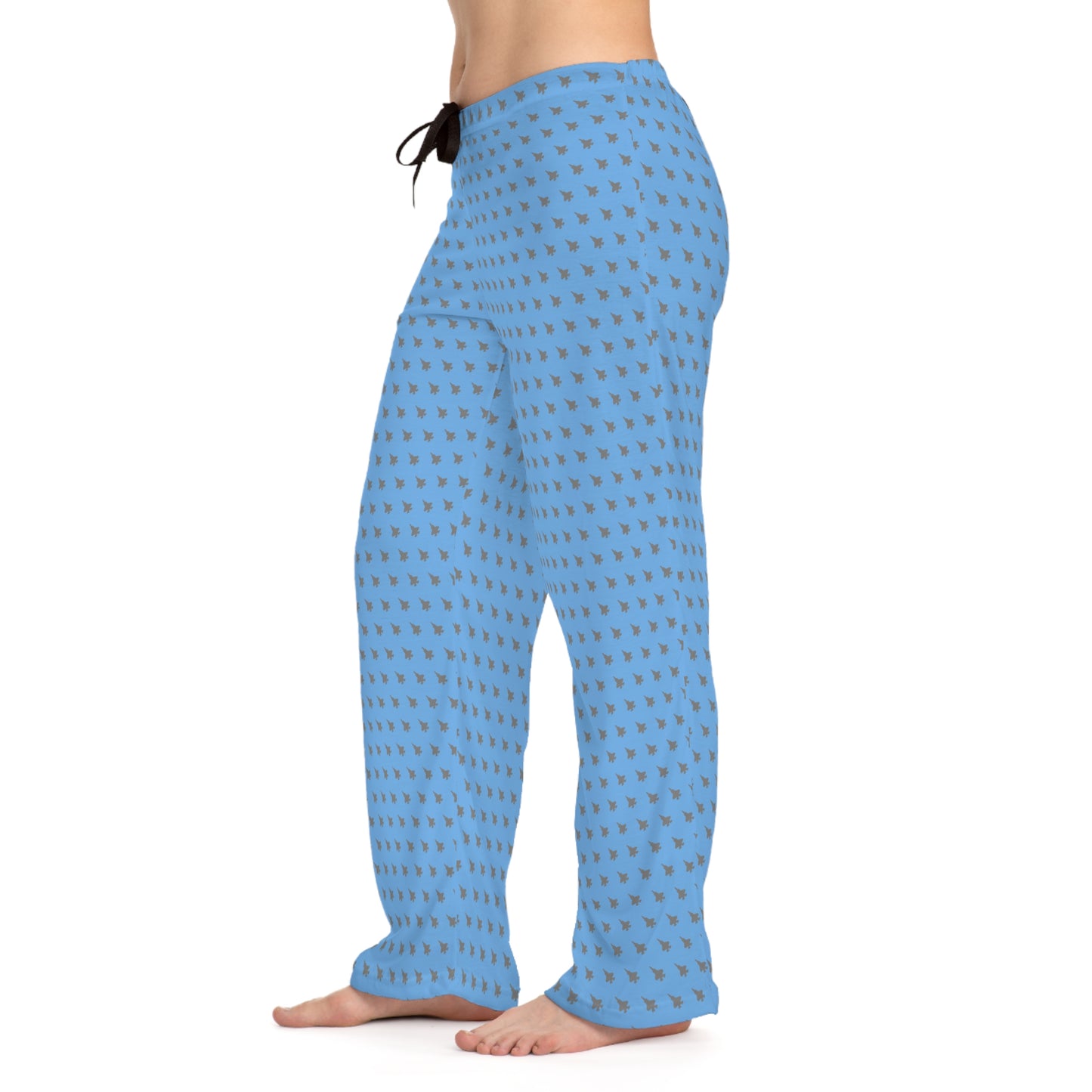 F-35 Women's Pajama Pants, Light Blue