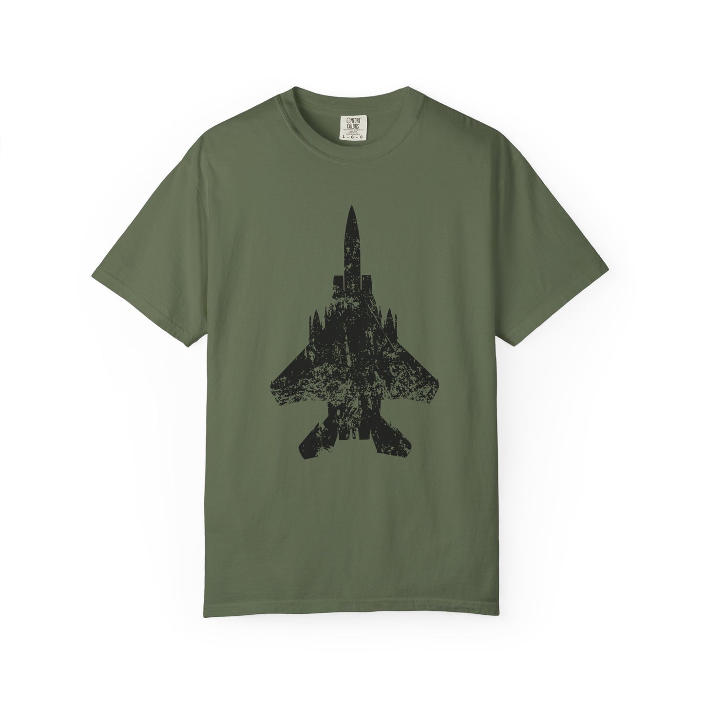 F-15E Grunge Comfort Colors Unisex T-Shirt, Casual Wear, Gift for Pilots, Aviation Lovers, Travel Enthusiasts, Plane Spotting