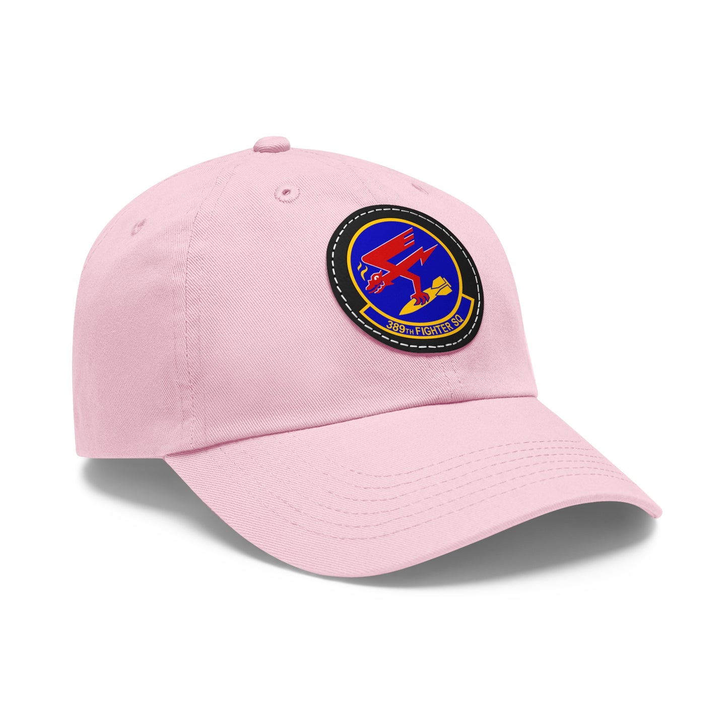 389FS T-Bolts Leather Patch Hat, Multiple Colors