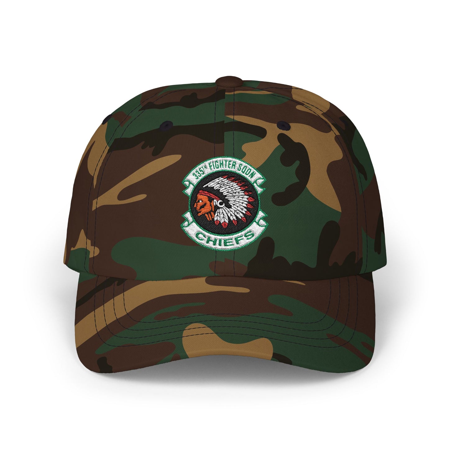 335th Fighter Squadron Classic Embroidered Hat, Multiple Color Options