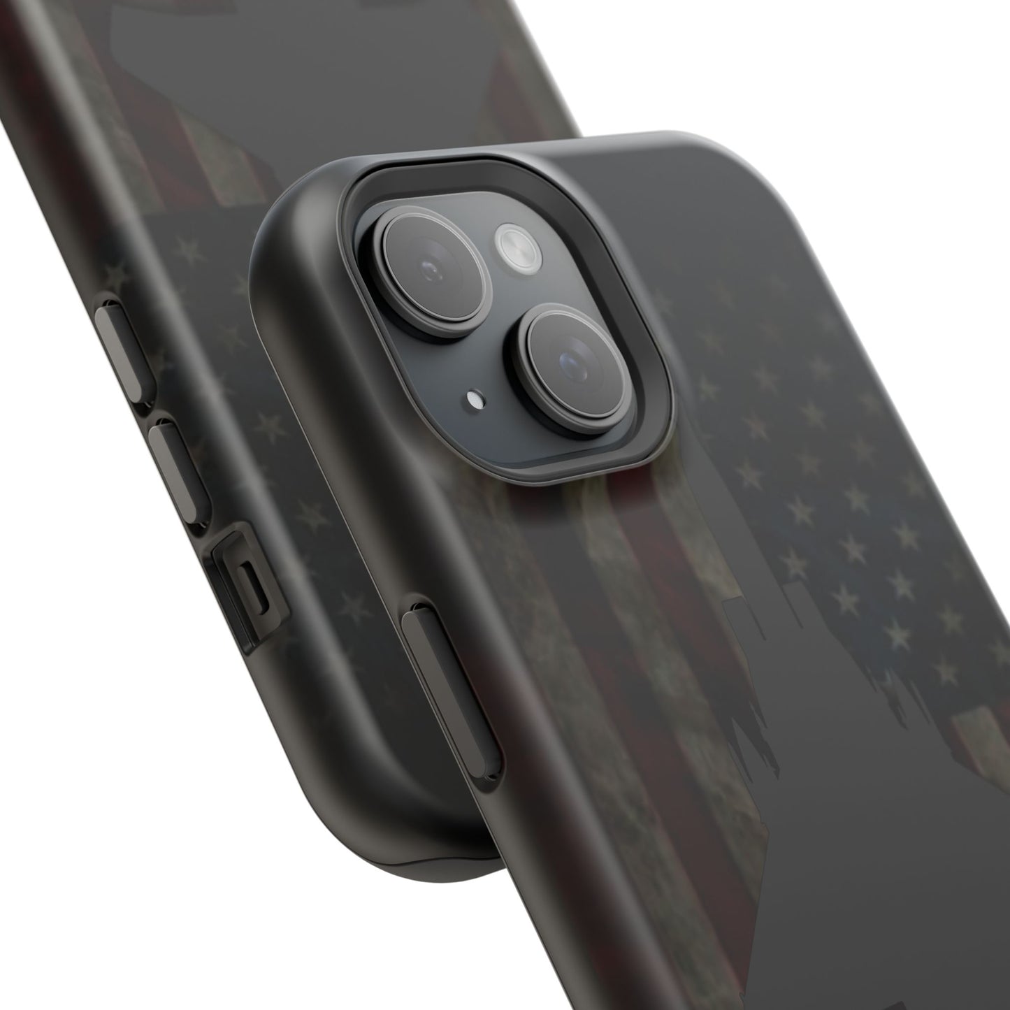 F-15E Silhouette Old Glory Magnetic Tough Cases for iPhone