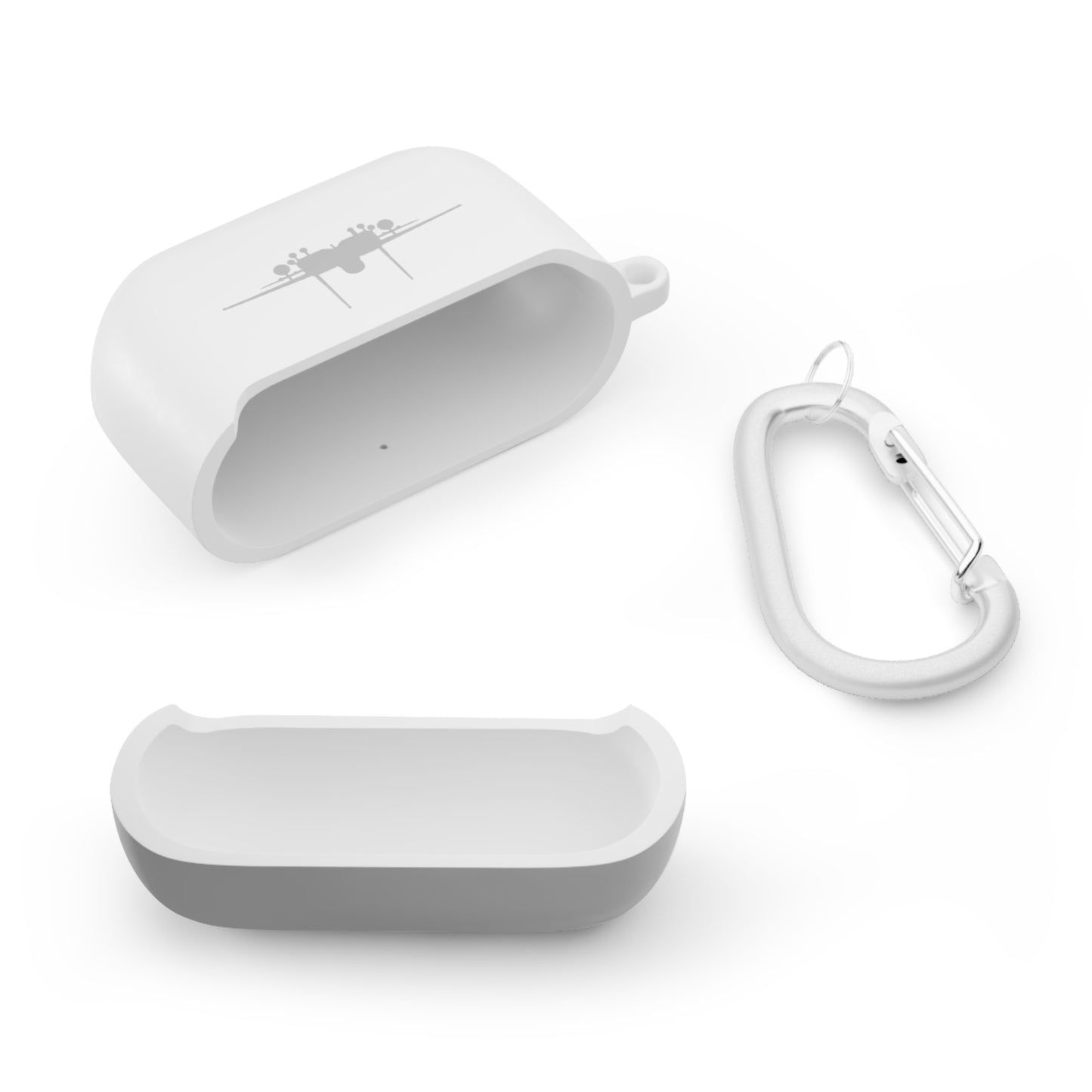 AirPods and AirPods Pro Case Cover, 333FS with F-15E Front Silhouette on Back