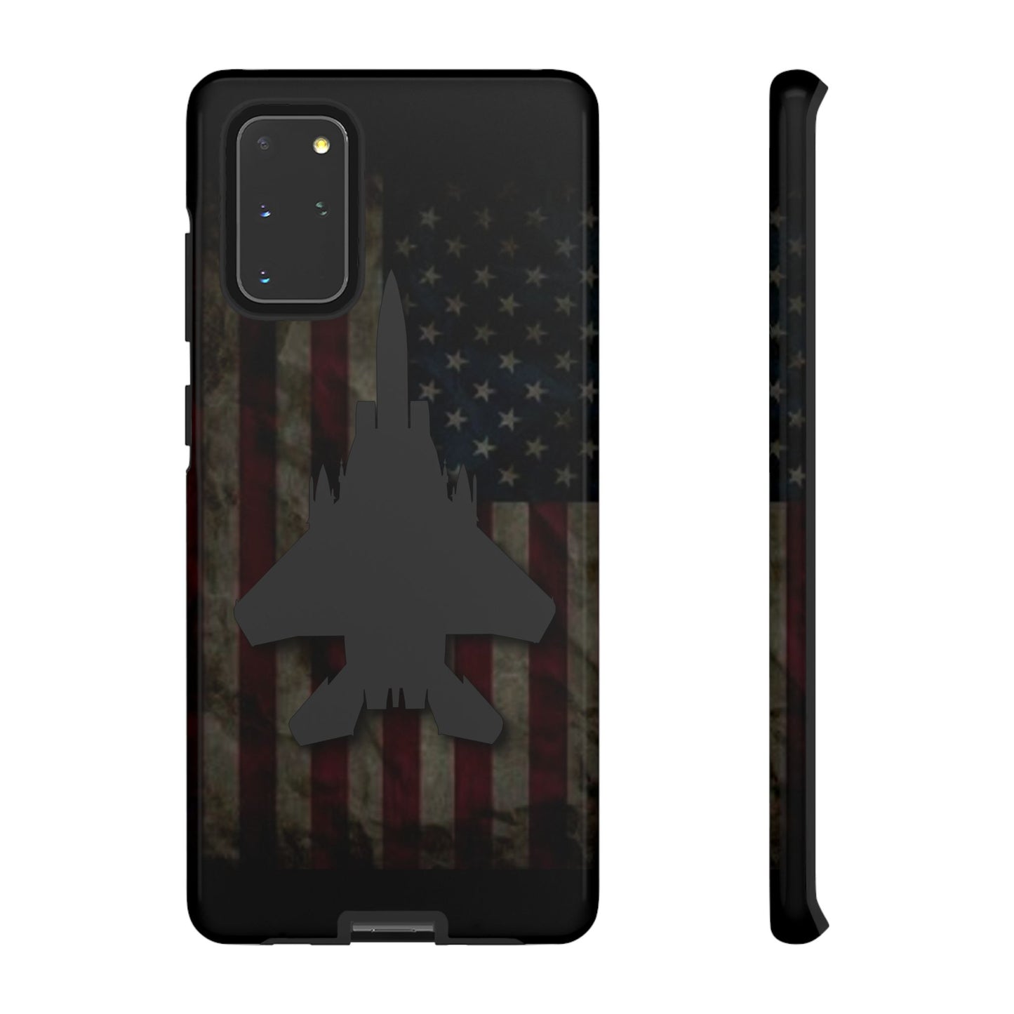 F-15E Silhouette Old Glory Tough Cases for iPhone, Samsung, Google