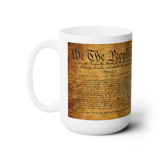 U.S. Constitution 15oz Ceramic Mug