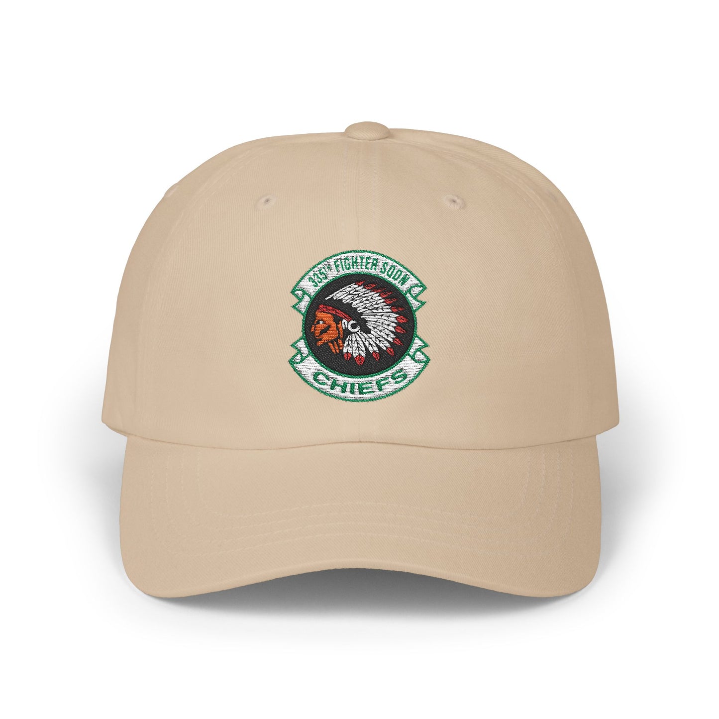 335th Fighter Squadron Classic Embroidered Hat, Multiple Color Options