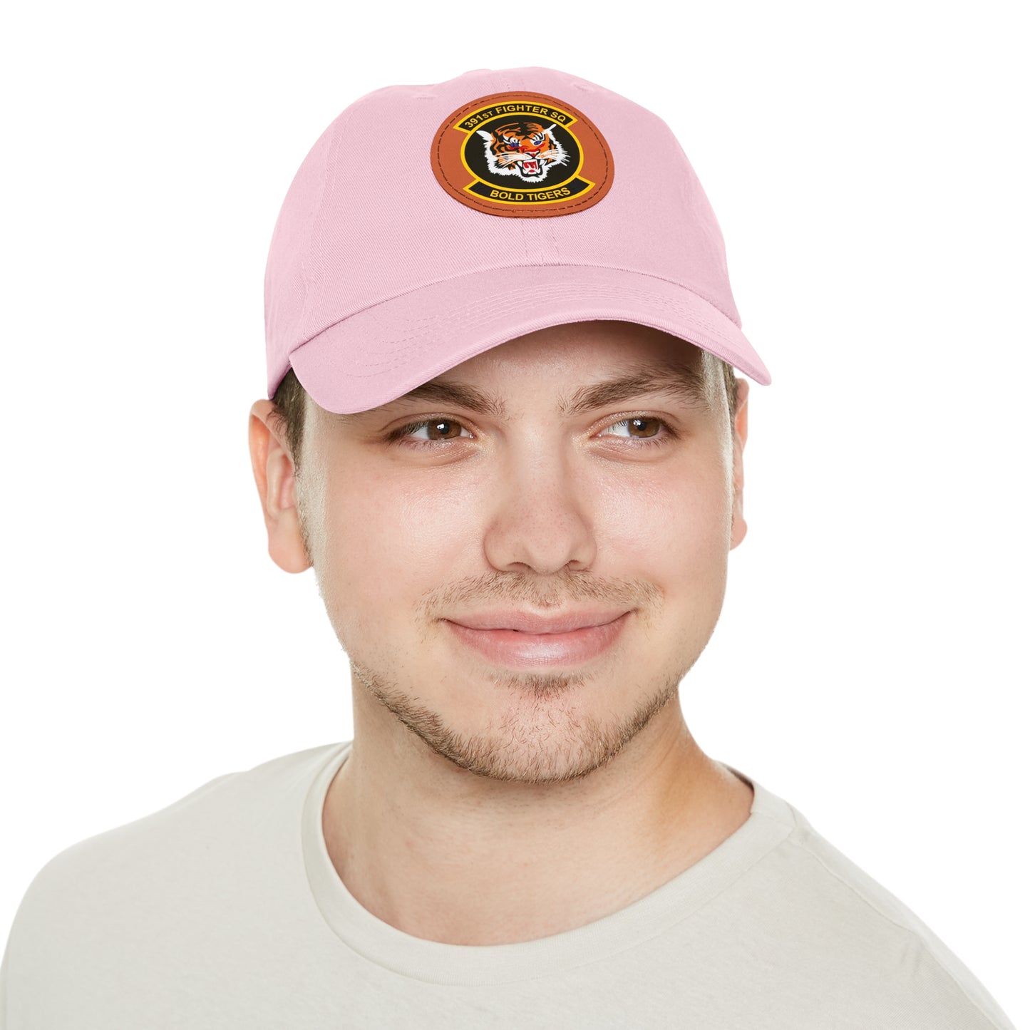 391FS Bold Tigers Leather Patch Hat, Multiple Colors
