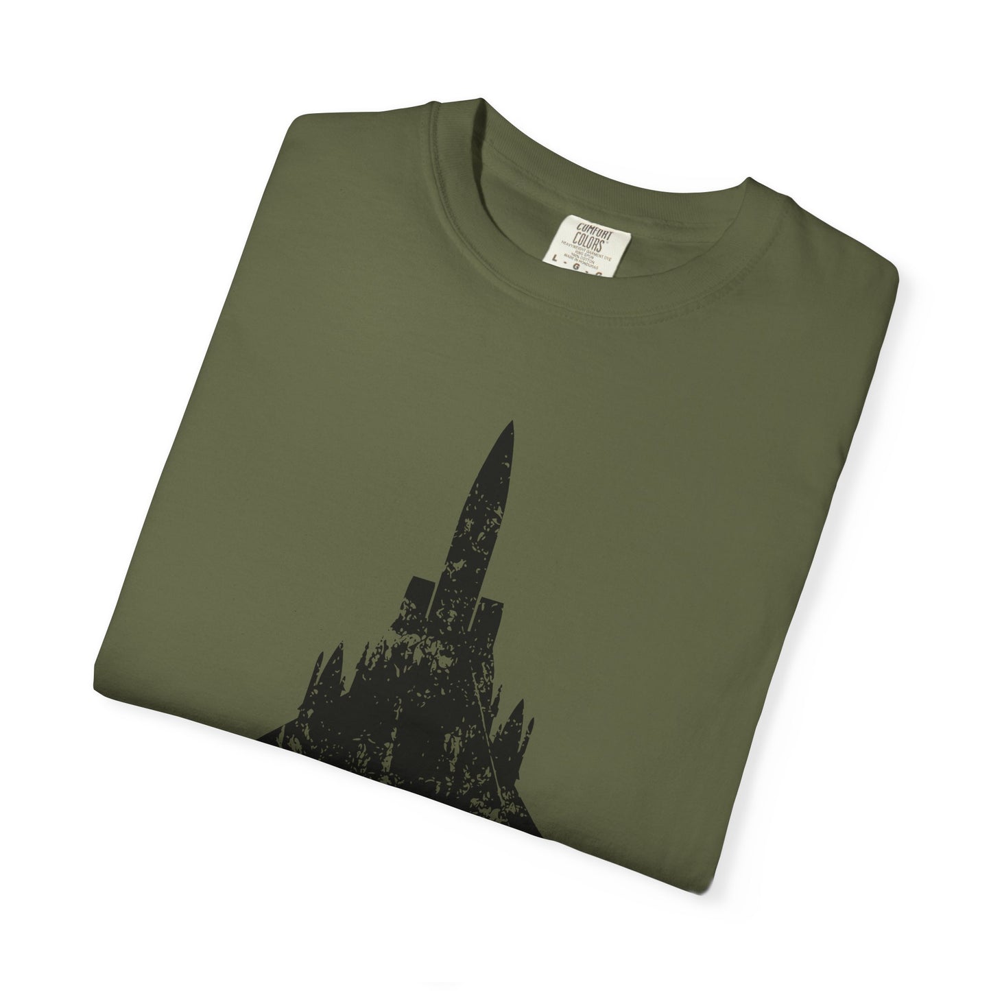 F-15E Grunge Comfort Colors Unisex T-Shirt, Casual Wear, Gift for Pilots, Aviation Lovers, Travel Enthusiasts, Plane Spotting