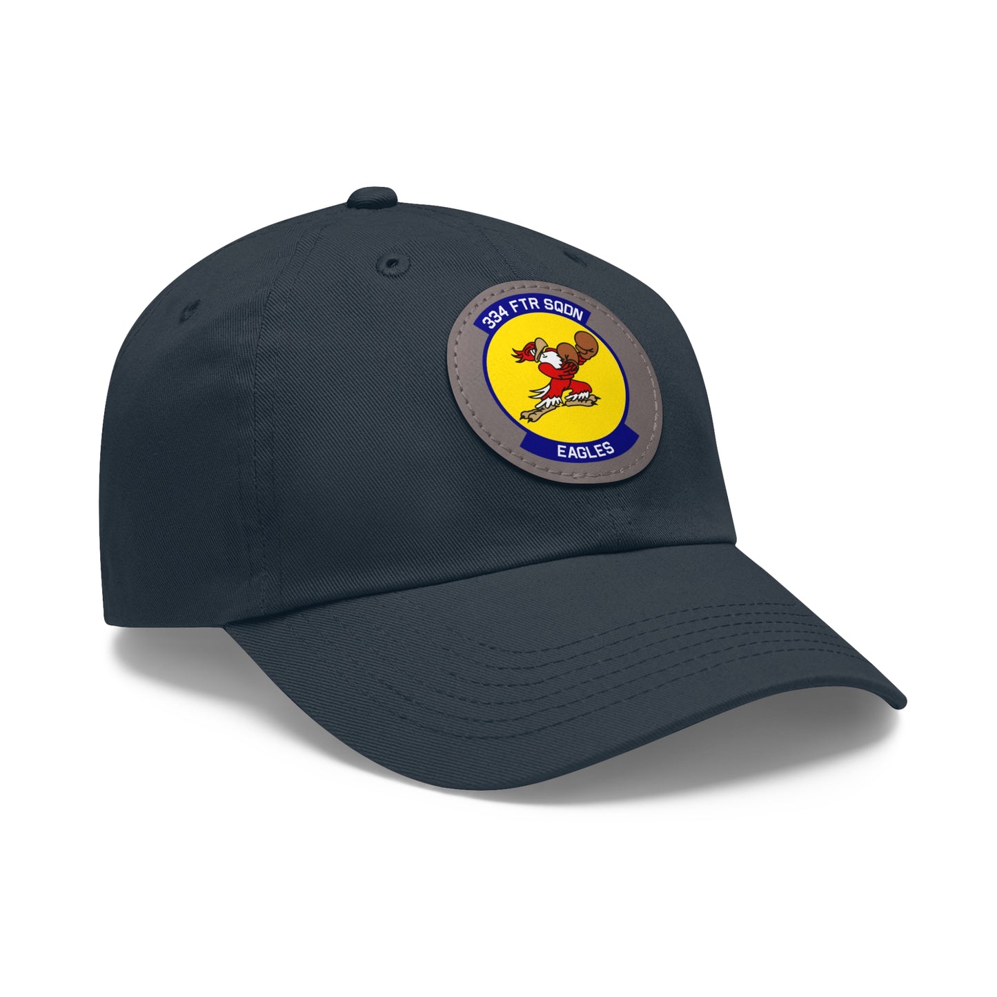 334FS Eagles Leather Patch Hat, Multiple Colors