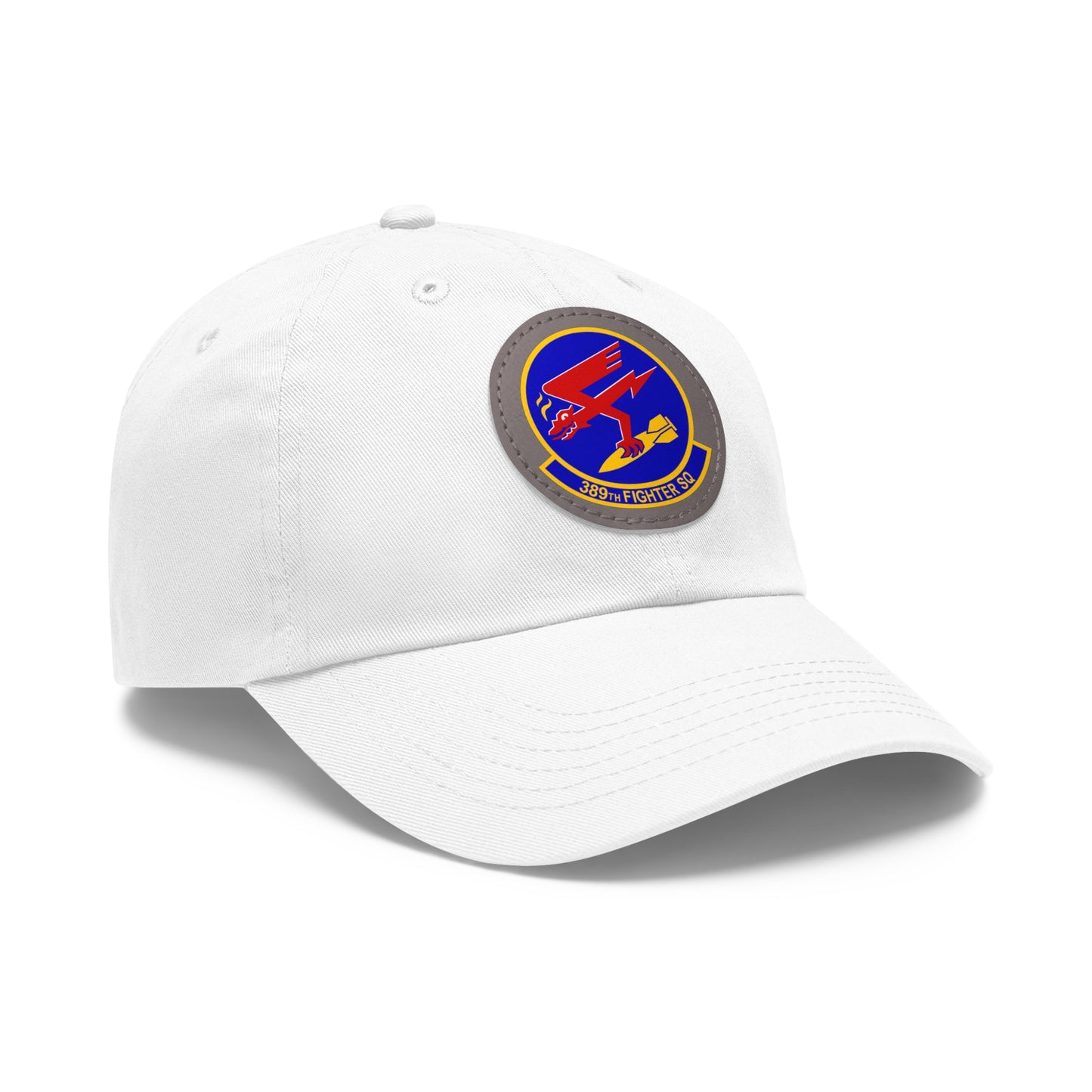 389FS T-Bolts Leather Patch Hat, Multiple Colors